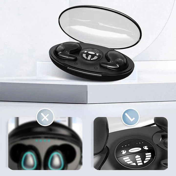 BowLift | Earbuds for Sleeping, Lightweight, Slim Design for Night-time Comfort