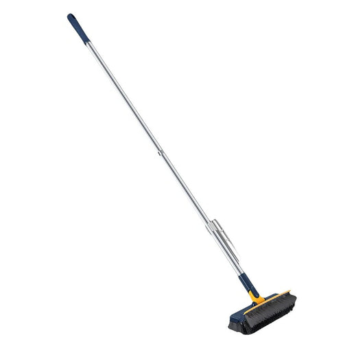 BowLift | Long Handle Floor Scrub Brush with Stiff Bristles