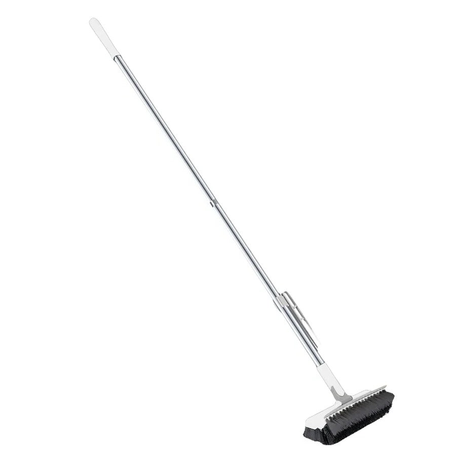BowLift | Long Handle Floor Scrub Brush with Stiff Bristles