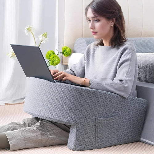 BowLift | Reading Pillow for Bed, Memory Foam with Washable Cover