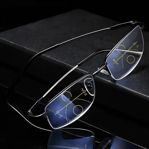 BowLift | Smart Progressive Reading Glasses with Blue Light & UV Protection
