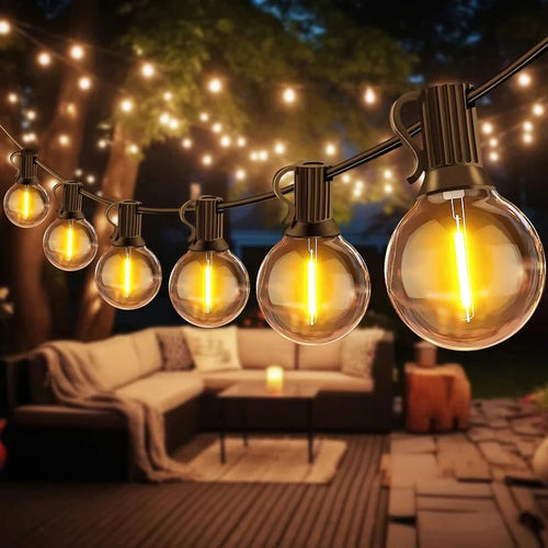 BowLift | Outdoor LED Bulb String Lights for Home and Events