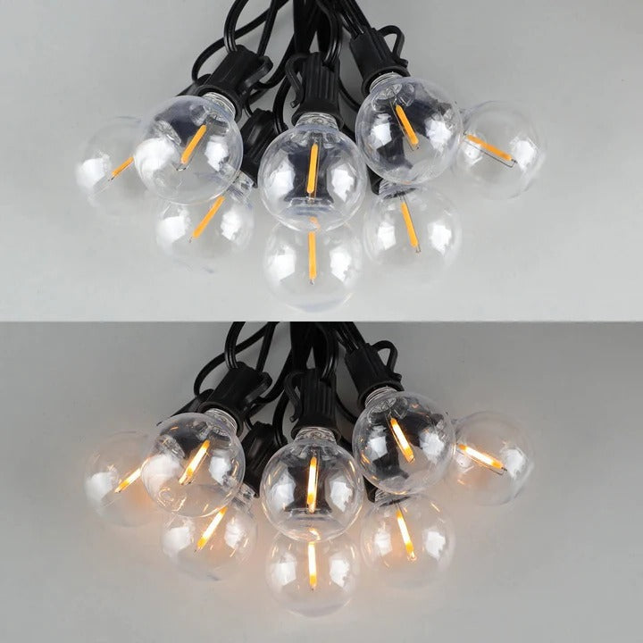 BowLift | Outdoor LED Bulb String Lights for Home and Events