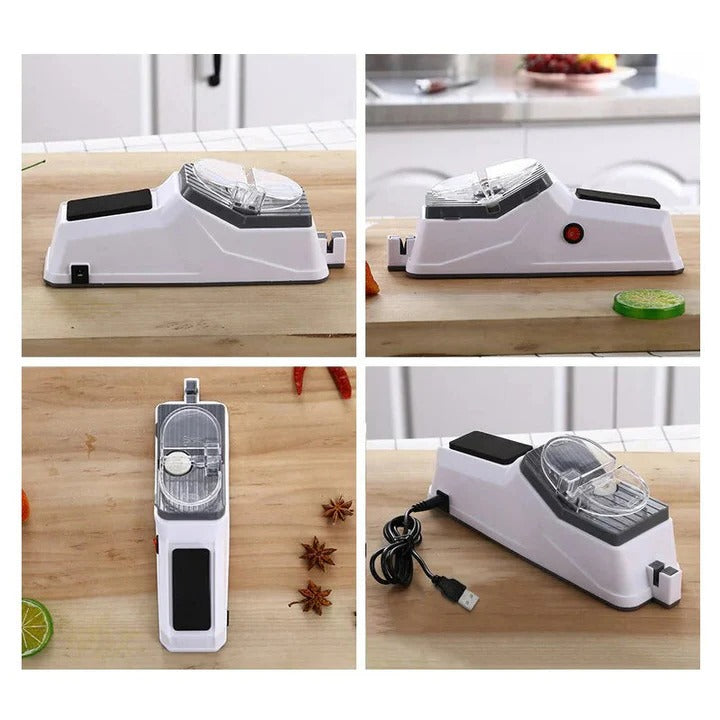 BowLift | Rechargeable Electric Knife Sharpener for Kitchen Use