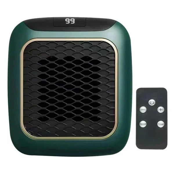 BowLift | Mini Electric Wall Heater, 800W Plug-In Portable Design