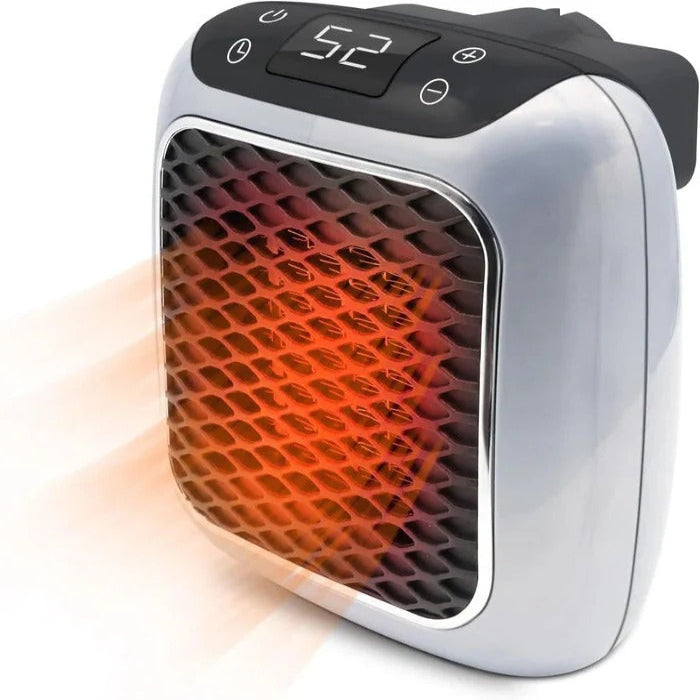 BowLift | Mini Electric Wall Heater, 800W Plug-In Portable Design