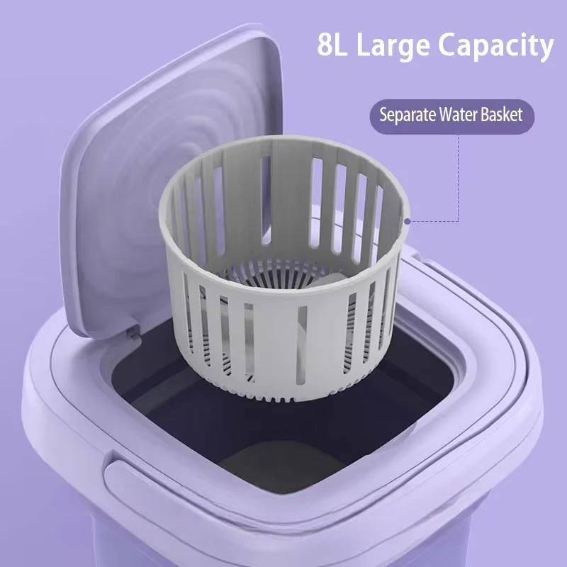 BowLift | 8L Foldable Mini Washing Machine with Dryer