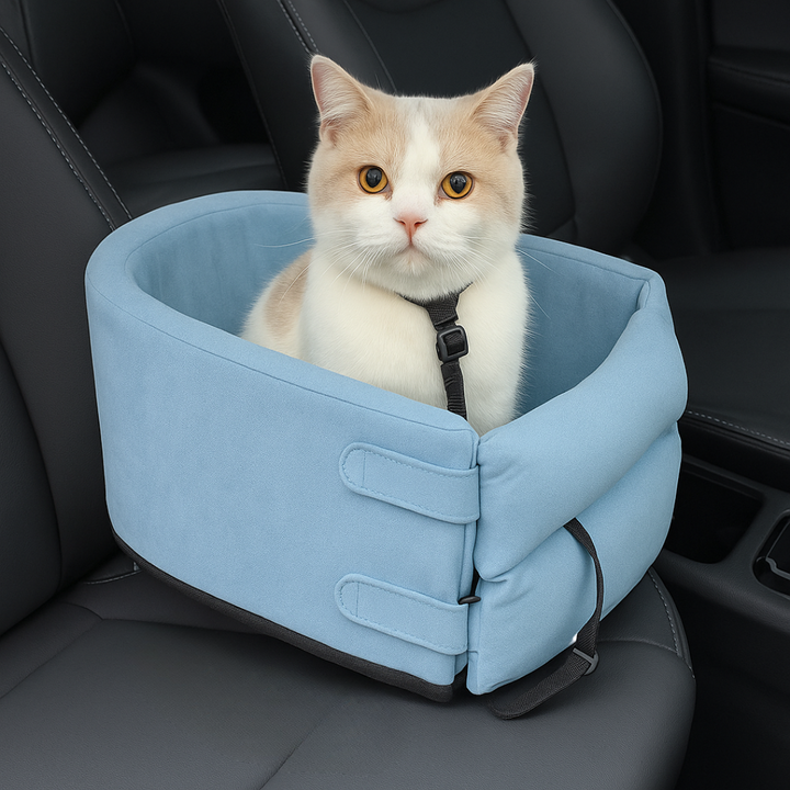 BowLift | Pet Travel Car Seat with Soft Padding