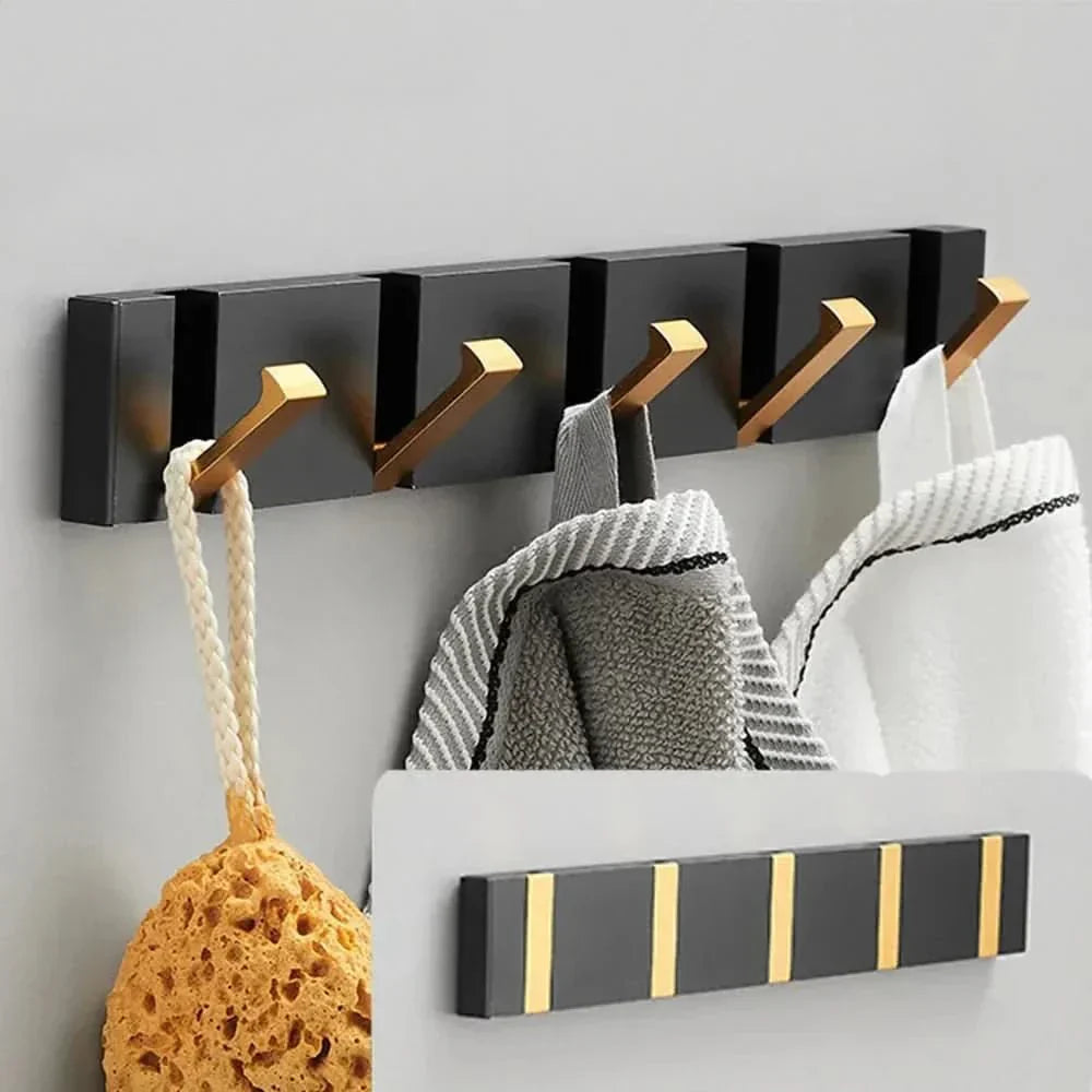 BowLift | Elegant Stainless Steel Wall Hooks – Foldable, Space-Saving Hook for Bathrooms and Living Spaces