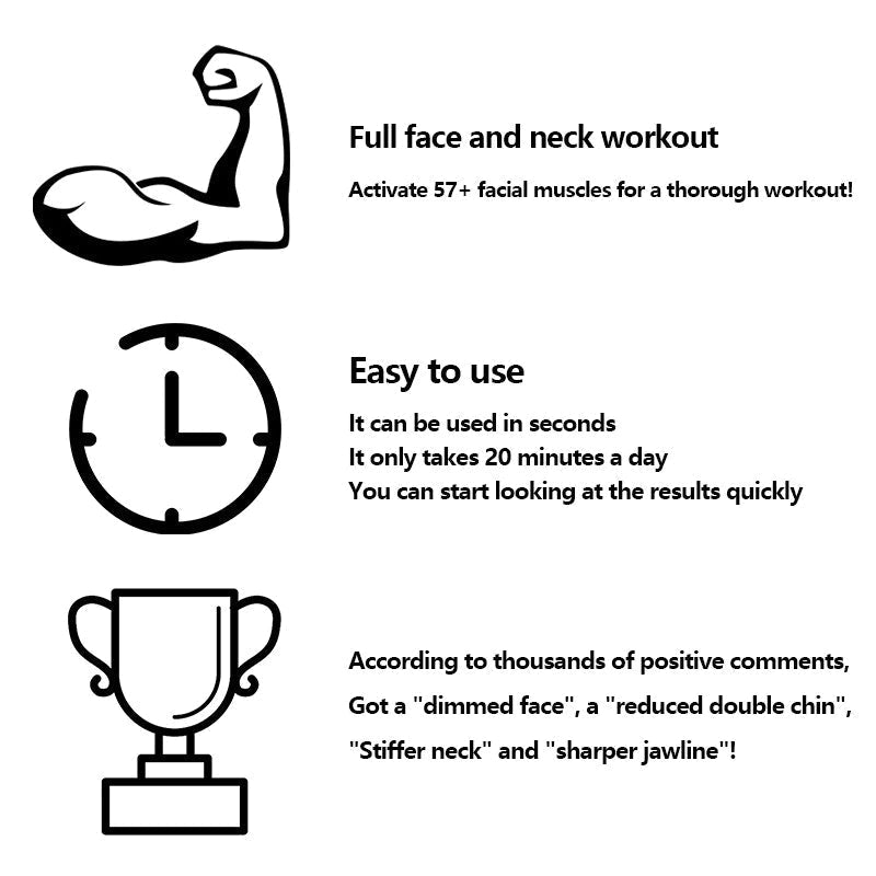 JawSculpt - Krachtige Kaaktrainer voor Perfecte Contouren Bowlift