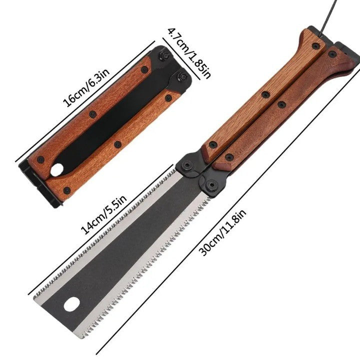 BowLift | Pro Master Double Edge Foldable Carpentry Hand Saw