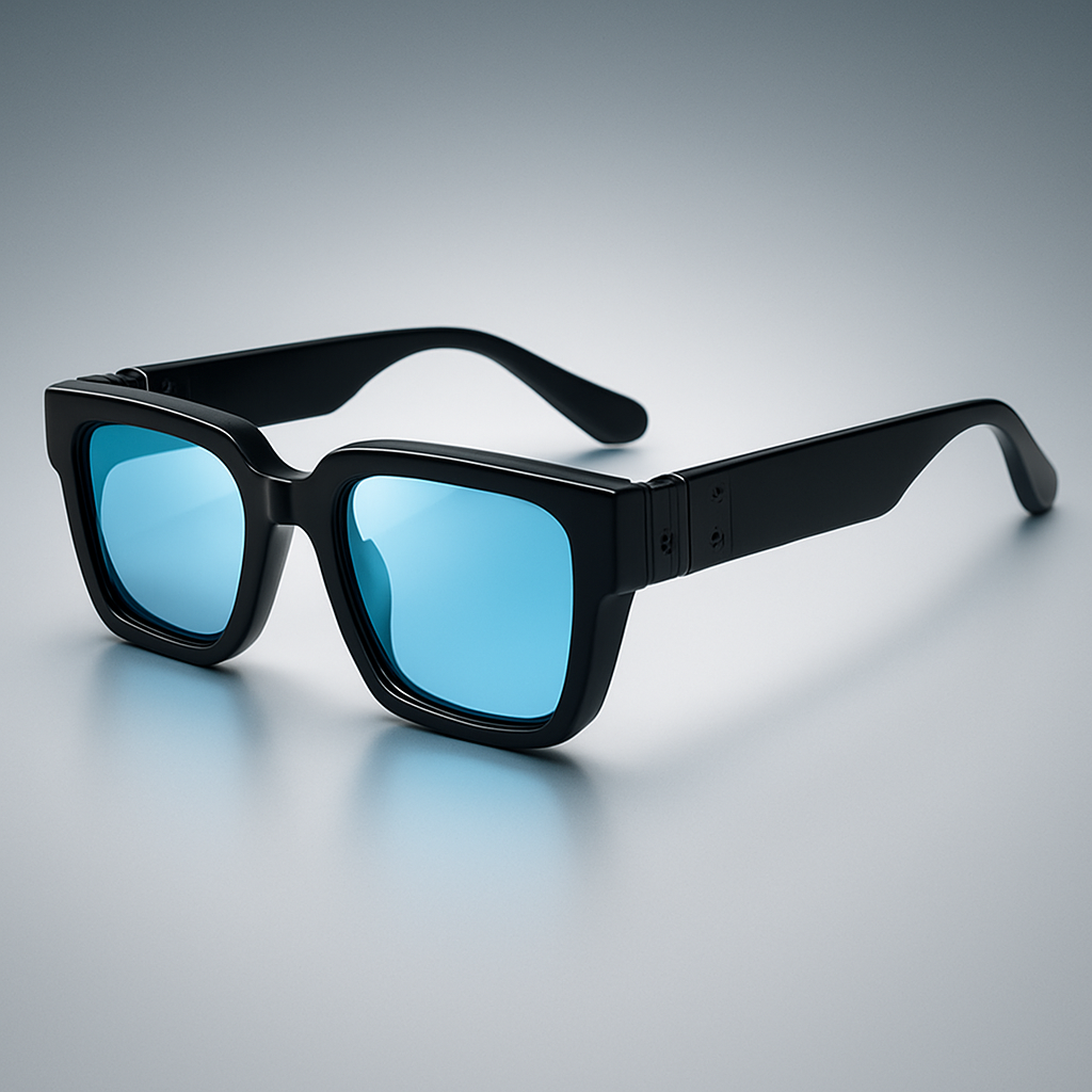 BowLift | Black Square UV Protection Sunglasses