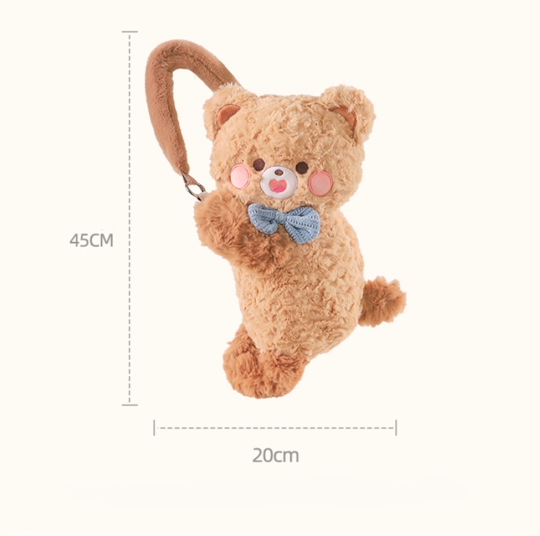 BowLift | Cuddle Bear Plush Tissue Box