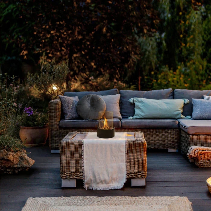 BowLift | Stylish Table Fireplace GlowLuxe Lantern for Coziness at Home
