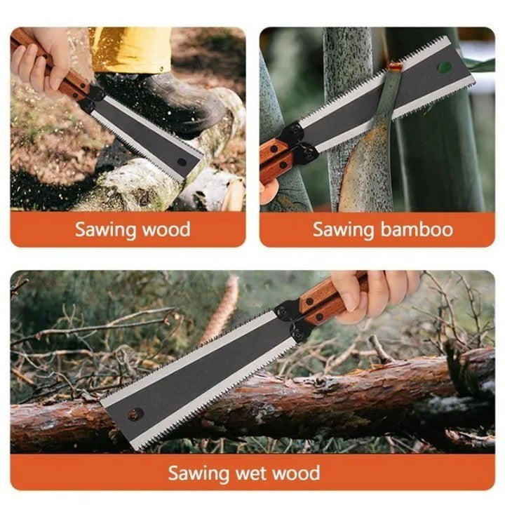 BowLift | Pro Master Double Edge Foldable Carpentry Hand Saw