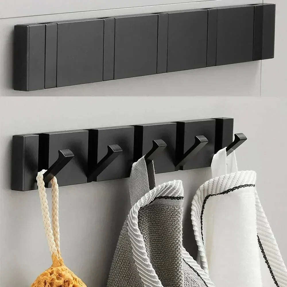 BowLift | Elegant Stainless Steel Wall Hooks – Foldable, Space-Saving Hook for Bathrooms and Living Spaces