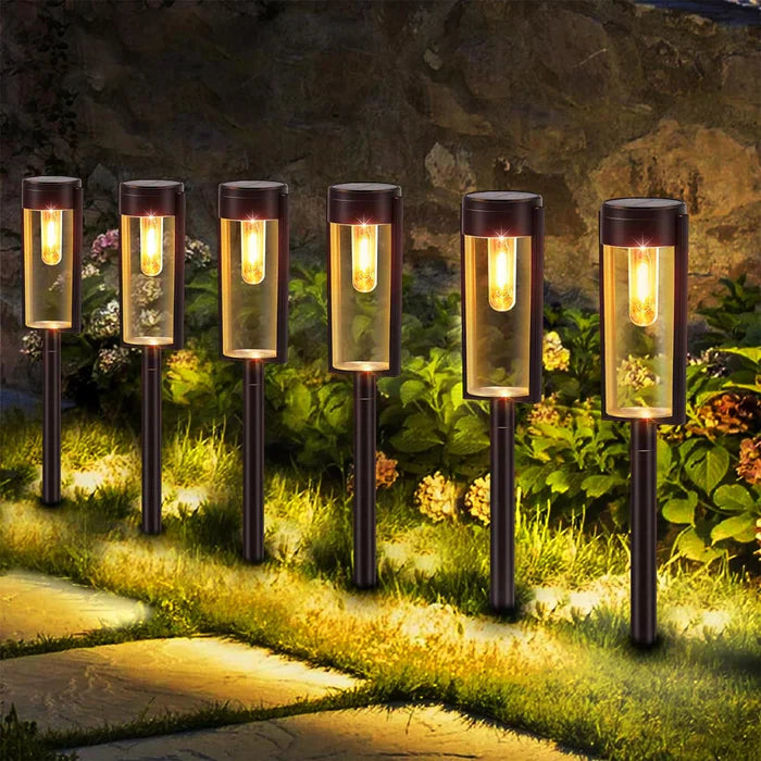 Luxury Solar-Powered Path Lighting for Garden Bowlift