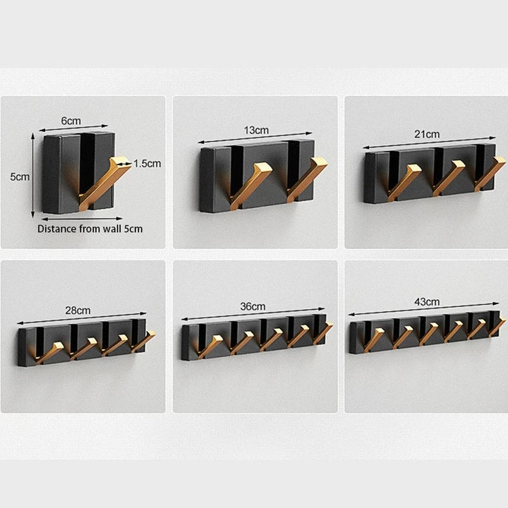 BowLift | Inklap Hook Stainless Steel – Luxury Foldable Wall Hook for Coats, Bags, and Towels