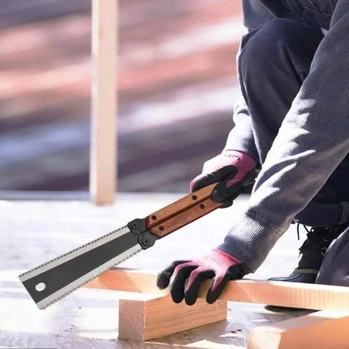 BowLift | Pro Master Double Edge Foldable Carpentry Hand Saw
