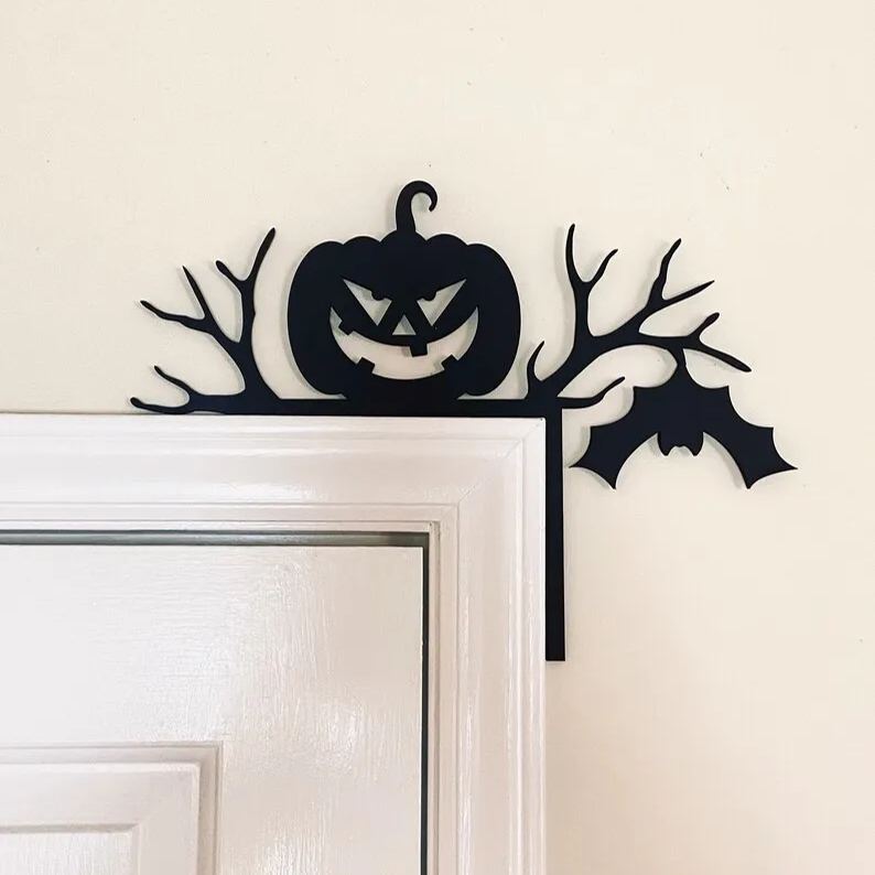 BowLift | SpookyTopper Spookopper Metal Halloween Door Topper