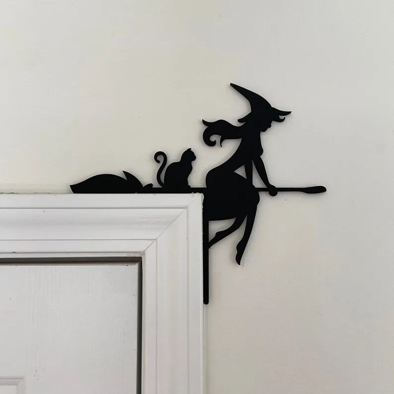 BowLift | SpookyTopper Spookopper Metal Halloween Door Topper