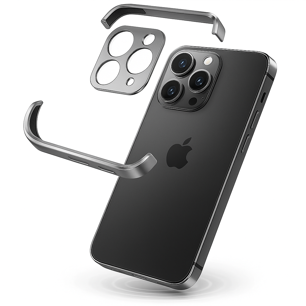 BowLift | Phone Case Minimalist Slim Protective Metal Cover