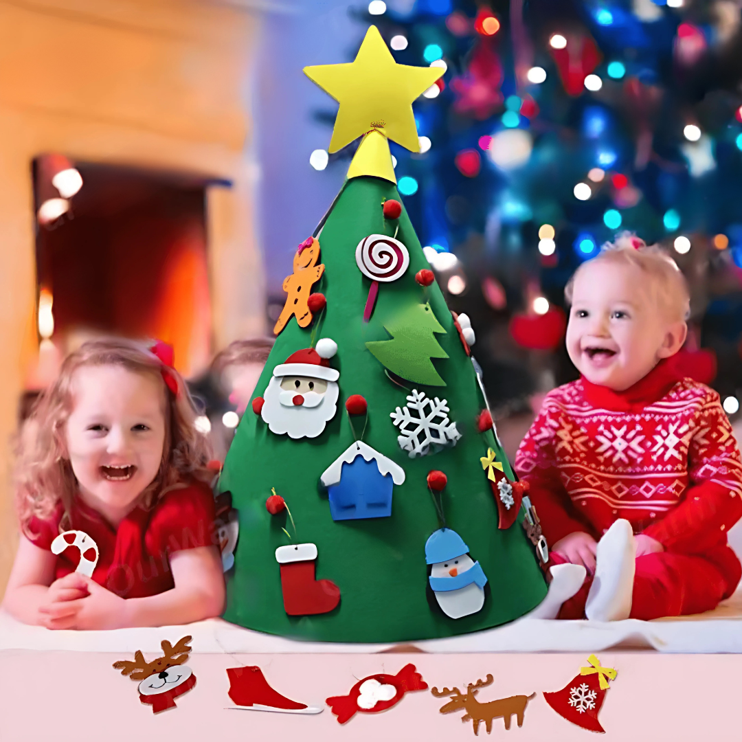 BowLift | Christmas Decorations Felt Toddler Activity Tree