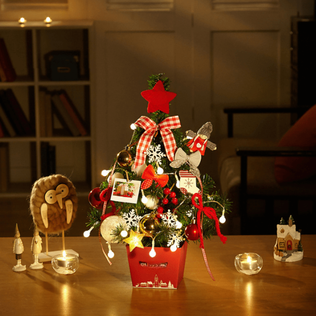 BowLift | Christmas Decorations Mini Tabletop Tree Lights