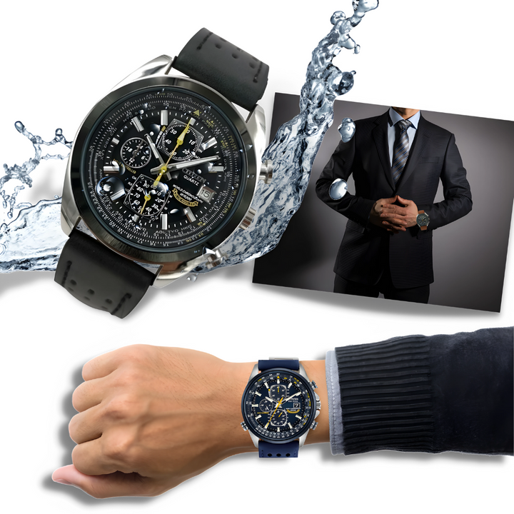 BowLift | Men’s Quartz Water Resistant Wristwatch