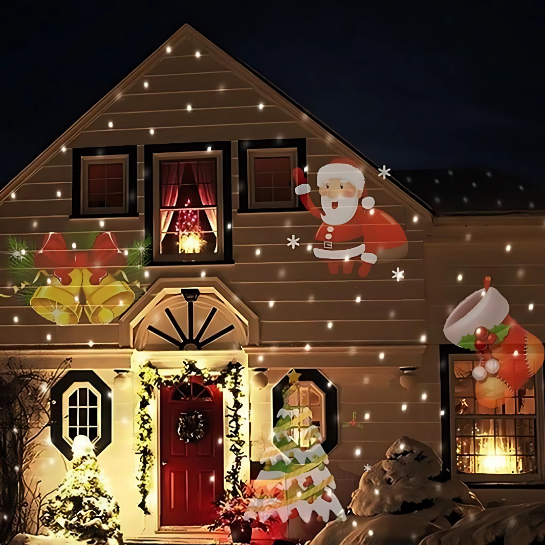 BowLift | Christmas Decorations LED Projector Light Indoor Outdoor