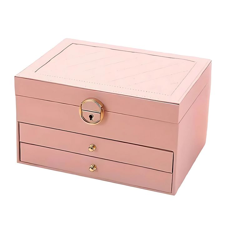 BowLift | Leather Multi-Layer Jewelry Box Organizer