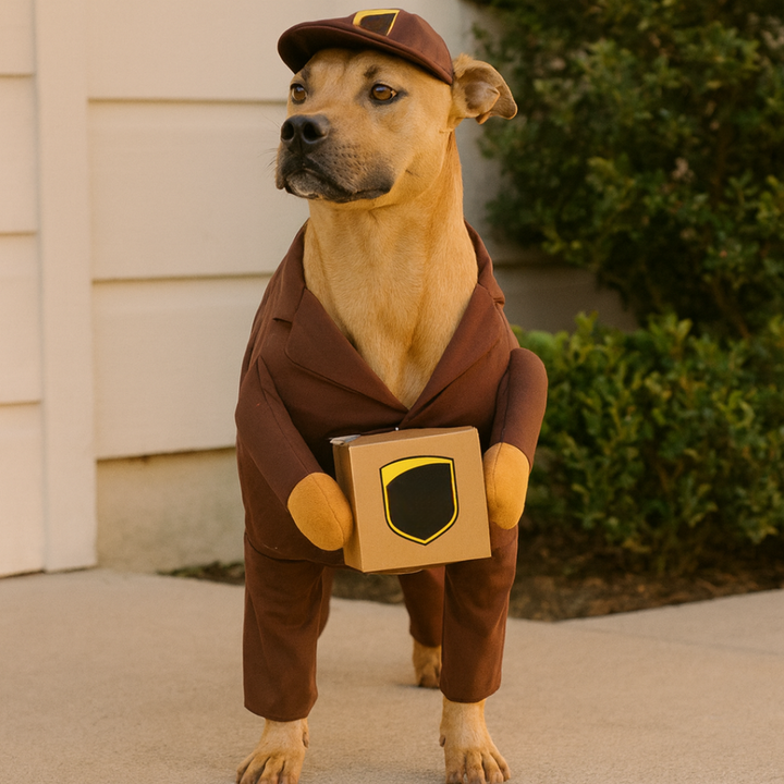 BowLift | Halloween Dog Costume Delivery Outfit