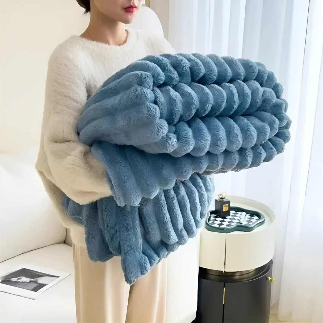 BowLift | Plush Faux Fur Blanket Throw