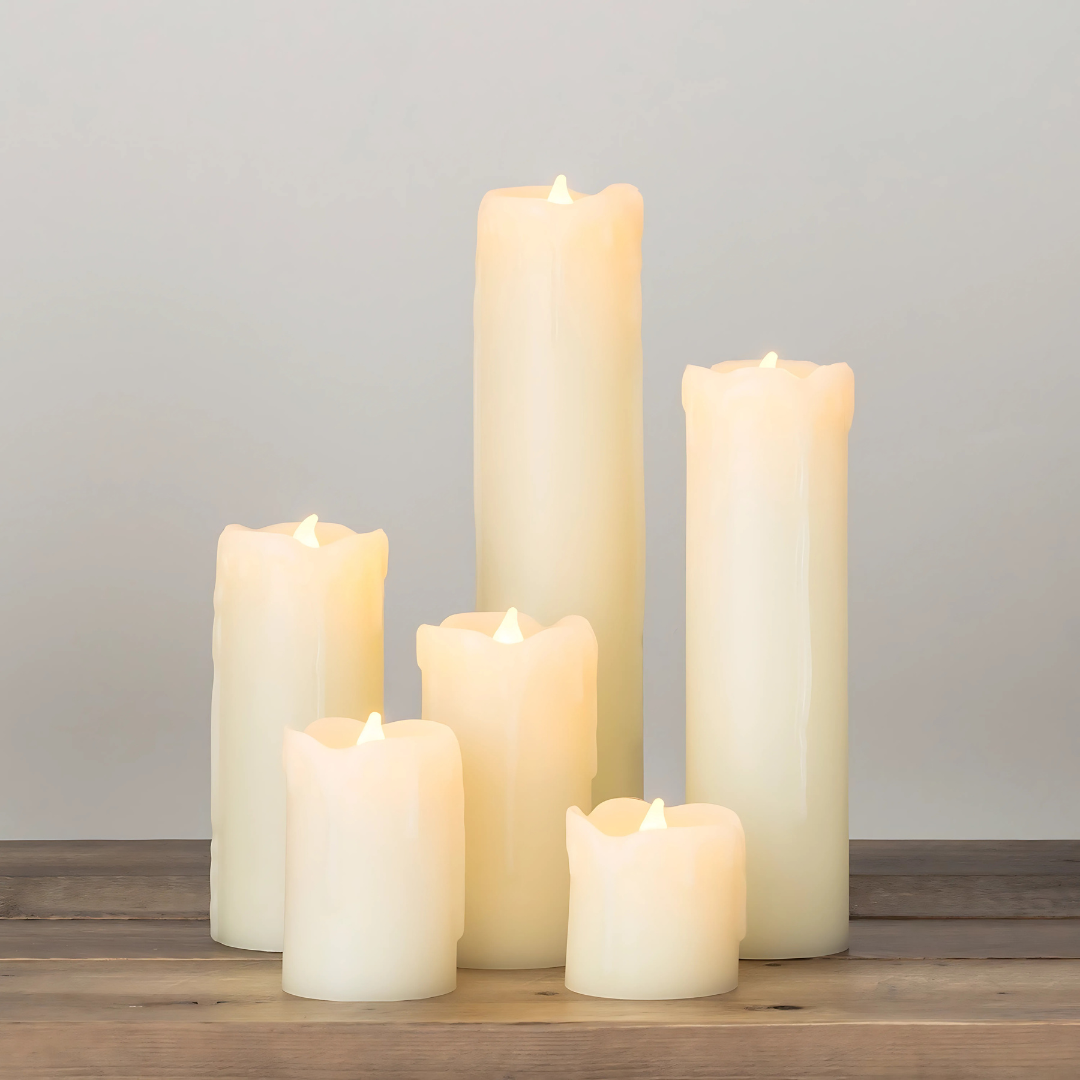 BowLift | LED Flameless Wax Candle Set of Six