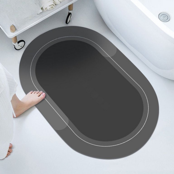 BowLift | Bath Mat Quick Dry Non Slip Bathroom Rug
