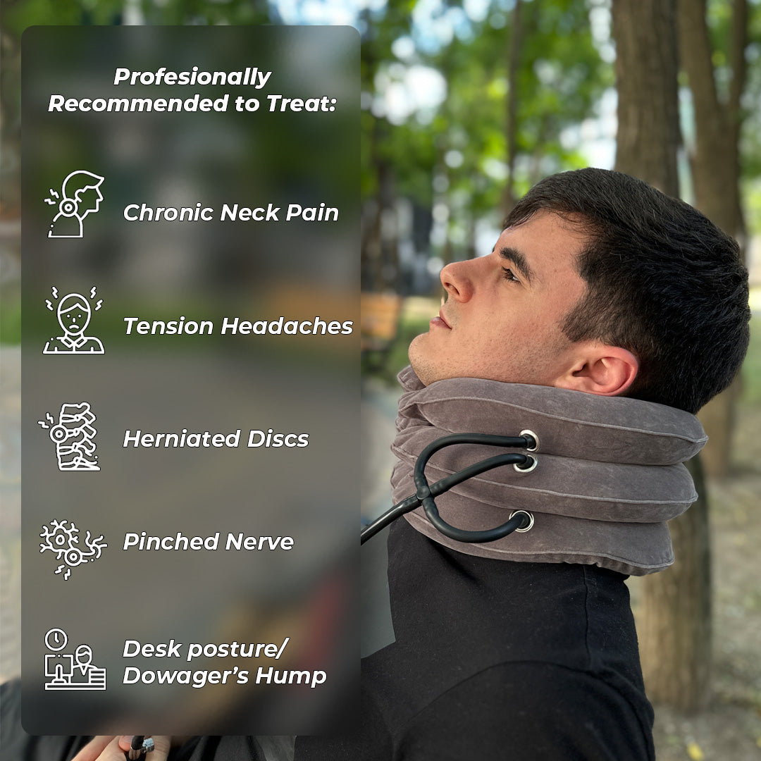 BowLift | Neck Stretcher Cervical Traction Pillow