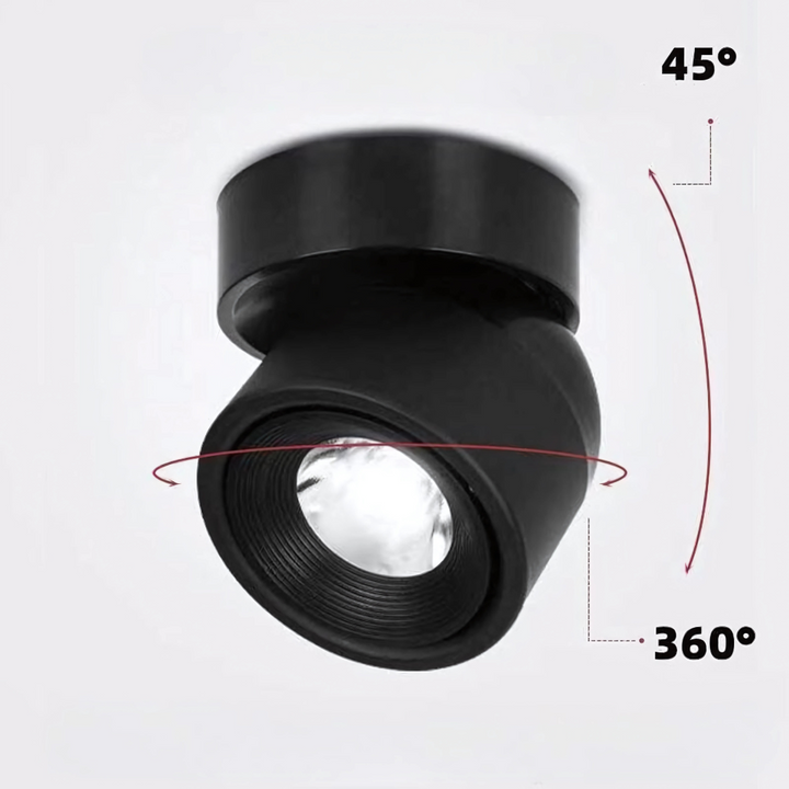 BowLift | LED  Ceiling Spotlight Aluminum