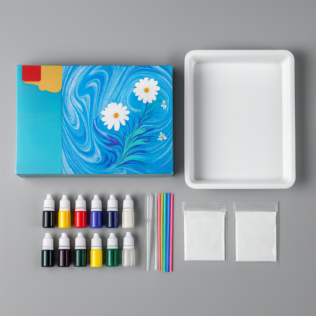 BowLift | Kids Painting Water Marbling Art Set