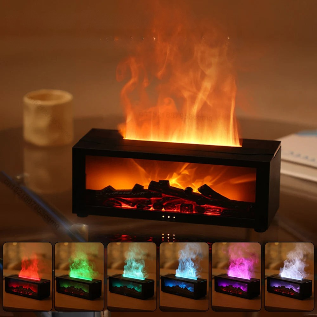 BowLift | Air Humidifier with Flame Effect and Aroma Diffuser