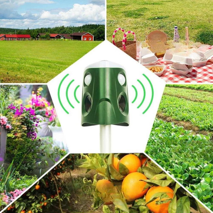 BowLift | Cat and Animal Repellent Solar Outdoor Deterrent