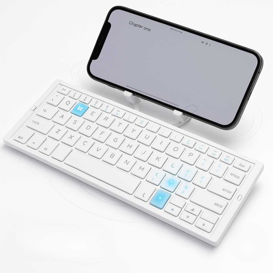 BowLift | Bluetooth Keyboard with Stand for Tablet Devices