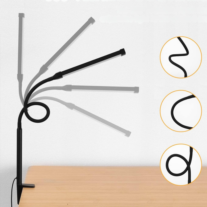 BowLift | LED Desk Lamp with Adjustable Metal Arm