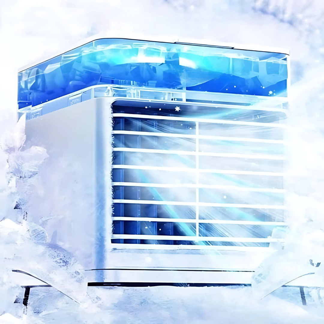 BowLift | Portable Air Cooler Fan Quiet Adjustable Humidifier