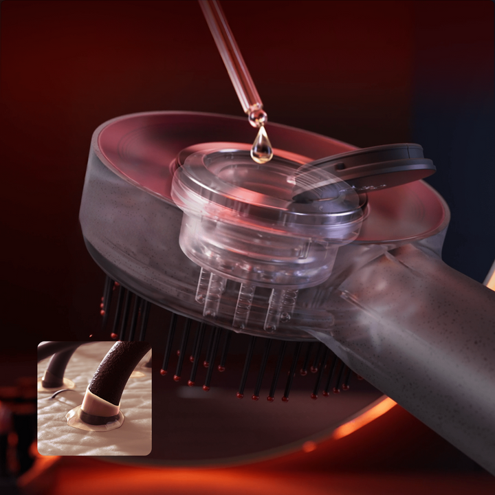 BowLift | Scalp Massager Brush with Red Light Therapy