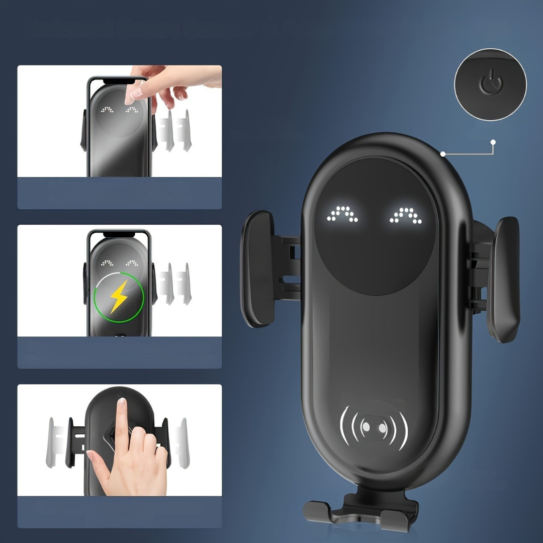 BowLift | Car Phone Holder with Wireless Charging Mount