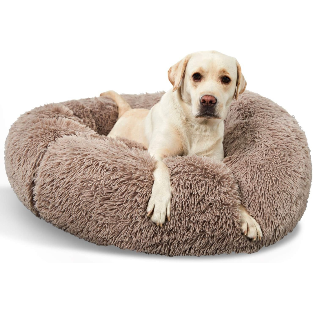 BowLift | Orthopedic Plush Donut Dog Bed