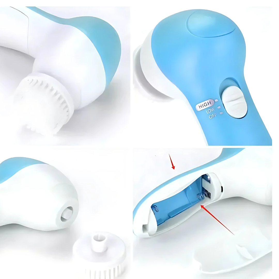 BowLift | Facial Cleansing Brush with Massage Attachments