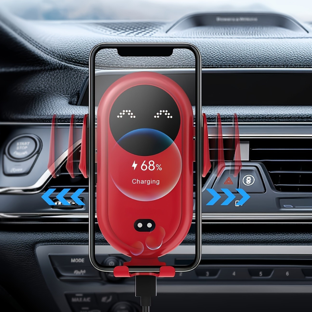 BowLift | Car Phone Holder with Wireless Charging Mount