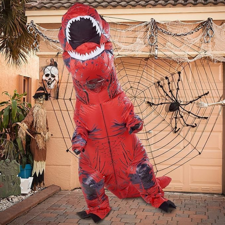 BowLift | Unisex Inflatable Halloween Dinosaur Costume | Giant Full Body Jumpsuit
