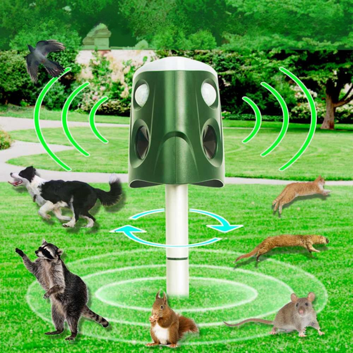 BowLift | Cat and Animal Repellent Solar Outdoor Deterrent